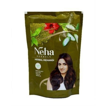 Хна натуральная для волос Хербал Механди Неха (Herbal Mehandi hair Neha) 140г — 