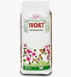 Рис коричневый тайский (Ivory Thai Brown long grain rice Grade B) 1 кг