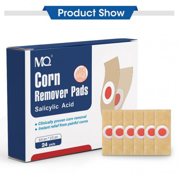 Пластырь для удаления мозолей и натоптышей (Corn remover pads South moon) 24 шт