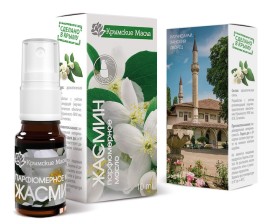 УЦЕНКА! Парфюмерное ароматическое масло Жасмин спрей СРОК ДО 07.2026 (Jasmine Крымские масла) 10 мл