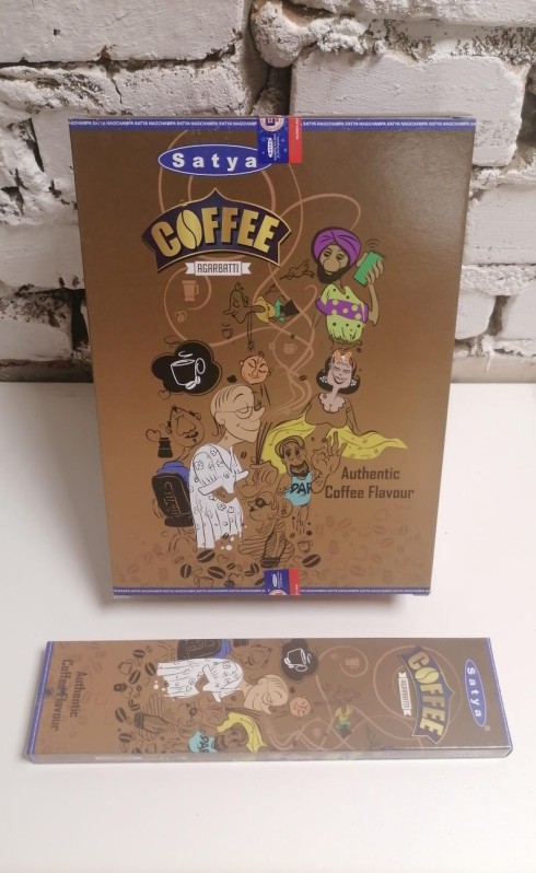 Благовония классические Кофе Сатья (Classic Coffee Satya) 18 г