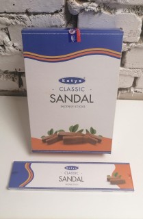 Благовония классический Сандал Сатья (Classic Sandal Satya) 18 г