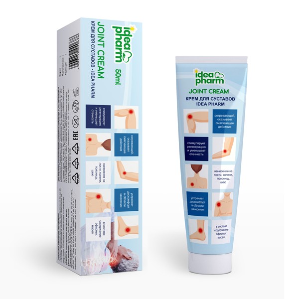 Крем для мышц и суставов от боли (Joint Cream Idea Pharm) 50 г