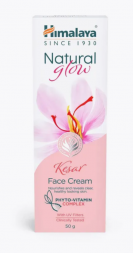 Крем для кожи лица натуральное сияние с шафраном Хималая (Kesar Face Cream Natural Glow Himalaya) 50 г