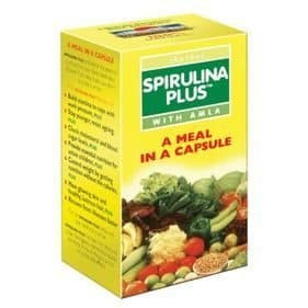 Спирулина Плюс Амла Бадьянатх (Spirulina Plus Amla Baidyanath) 60 капсул