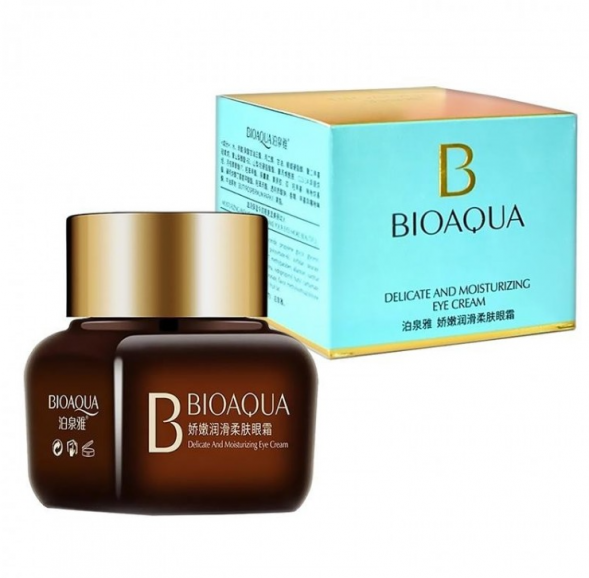 Крем для век антивозрастной от морщин и отеков (BioAqua Delicate and Moisturizing Eye Cream) 20 мл