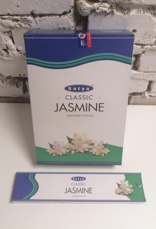 Благовония классический Жасмин Сатья (Classic Jasmine Satya) 18 г