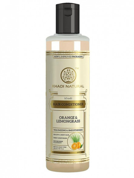 Кондиционер Апельсин и Лемонграсс Кхади (Conditioner Orange and Lemongrass Khadi) 210 мл