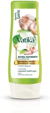 Кондиционер для роста волос Испанский чеснок Дабур Ватика (Dabur Vatika Spanish Garlic Natural Hair Growth) 200 мл — 