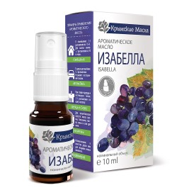 УЦЕНКА! Ароматическое масло Изабелла спрей СРОК ДО 08.2026 (Isabella Крымские масла) 10 мл