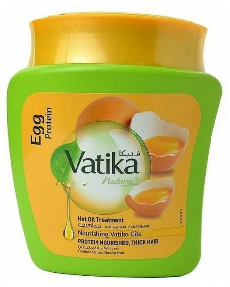 Маска для волос Яичный протеин Дабур Ватика (Dabur Vatika Egg Protein Deep Conditioning) 500г