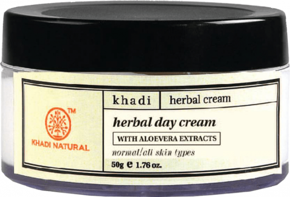 Крем для лица дневной с экстрактом алоэ вера Кхади (Herbal Day Cream with aloevera extract Khadi) 50 г