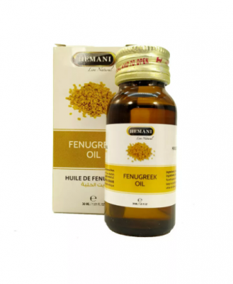 Масло фенугрека, хельбы, пажитника Хемани (Fenugreek oil Hemani) 30 мл