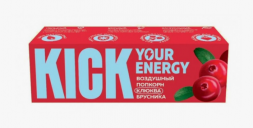 Батончик полезный рисовые шарики, клюква, брусника (KICK YOUR ENERGY) 30 г