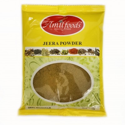 Кумин (зира) порошок (Jeera powder Amilfoods) 100 г