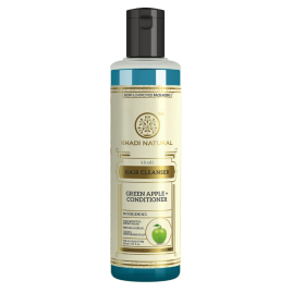 Шампунь-кондиционер Зеленое Яблоко Кхади (Green Apple Conditioner Hair Cleanser Khadi) 210 мл