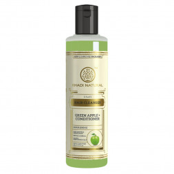 Шампунь-кондиционер Зеленое Яблоко Кхади (Green Apple + Conditioner Hair Cleanser Khadi) 210 мл