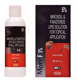 Липидный раствор Миноксидила и Финастерида 5% (Morr Minoxidil Finasteride Lipid Solution 5% Intas) 60 мл