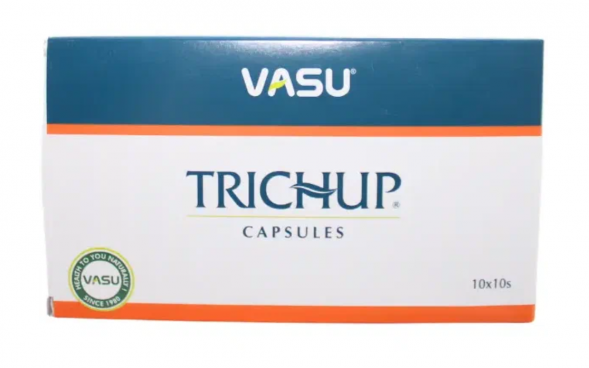 Капсулы от выпадения волос Тричуп Васу (Trichup capsules Vasu) 100 капсул