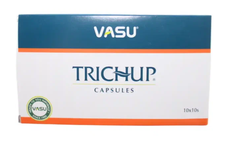 Капсулы от выпадения волос Тричуп Васу (Trichup capsules Vasu) 100 капсул