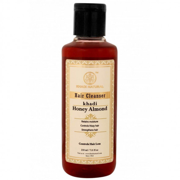 Шампунь Мед и Миндаль Кхади (Shampoo Honey and Almond Khadi) 210 мл
