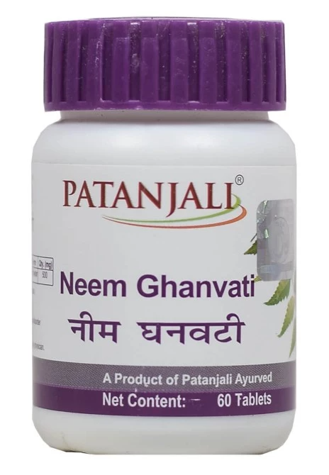 Ним Гхан Вати Патанджали (Neem Ghan Vati Patanjali) 60 табл