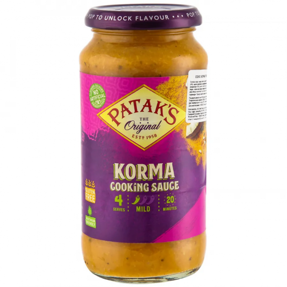 Соус Корма Patak&amp;#039;s 450 г