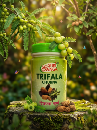 Трифала чурна порошок очищение и омоложение Шри Ганга (Trifala churna Shri Ganga) 500 г