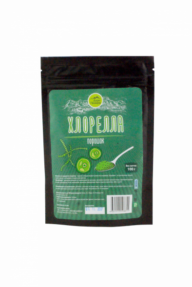 Хлорелла органик порошок Дары Памира 100 г