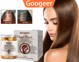 Черные кунжутные шарики для ухода за волосяными фолликулами (Googeer) 12 шт