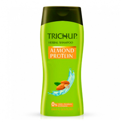 Шампунь восстанавливающий для волос Миндальный протеин Тричуп Васу (Trichup Almond Protein Shampoo Vasu) 200 мл
