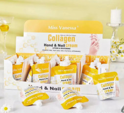 Крем для рук и кутикул Коллаген (Miss Vanessa Collagen Hand Nail Cream) 1шт 30 г