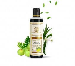 Шампунь от выпадения волос Амла и Брингарадж Кхади (Shampoo Amla Bhringraj Khadi) 210 мл