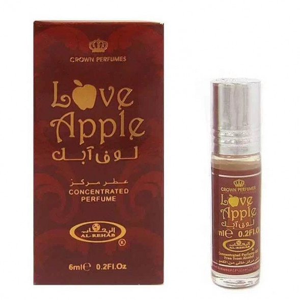 Масляные арабские духи Любимое Яблоко Аль-Рехаб (Concentrated Perfume Love Apple Al-Rehab) 6 мл