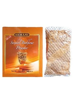 Порошок Сандал для лица и тела Хемани (Sandal Bakhour Powder Hemani) 200 г