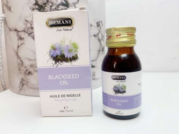 Масло черного тмина Хемани (Black seed oil Hemani) 30 мл