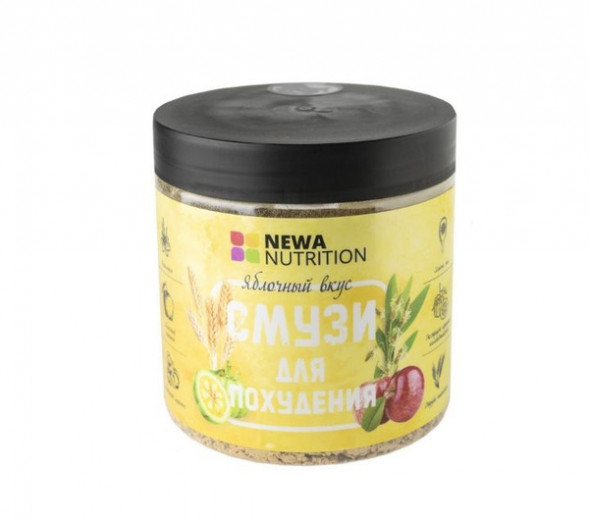 Смузи для похудения со вкусом яблока в банке (Newa Nutrition) 180 г