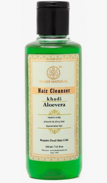 Шампунь Алоэ Вера Кхади (Shampoo Aloe Vera Khadi) 210 мл