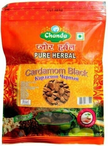 Кардамон черный целый Chanda (Cardamom Black Chanda) 50 г
