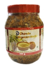 Сахар тростниковый россыпь Гур Джагери Чанда Индия (Jaggery powder Gur Chanda) 450 г