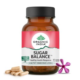 Баланс сахара в крови Органик Индия (Sugar Balance Organic India) 60 капсул