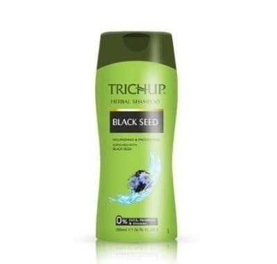 Шампунь Черный тмин Питание и защита Тричуп Васу (Trichup Herbal Shampoo Black seed Vasu) 400 мл — 