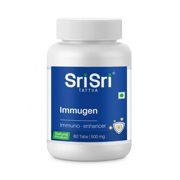 Иммуджен препарат для повышения иммунитета Шри Шри (Immugen Immuno enhancer Sri Sri) 60 табл