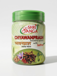 Чаванпраш Шри Ганга (Chyawanprash Shri Ganga Awaleha Special with Saffron) 500 г 