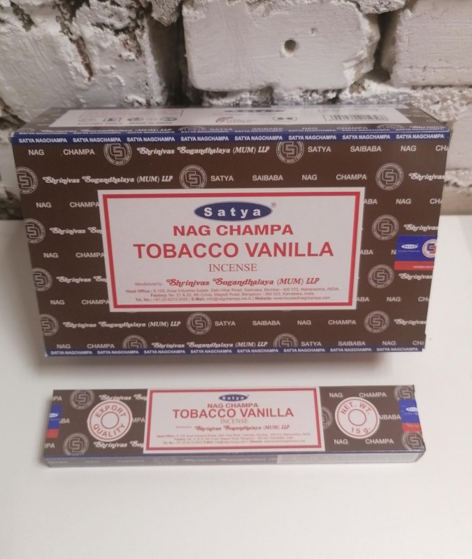 Благовония Табак Ваниль Сатья (Satya Tobacco Vanilla) 15 г