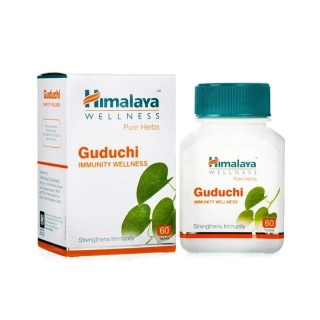 УЦЕНКА! Гудучи Хималая ПОМЯТА УПАКОВКА (Guduchi Himalaya Herbals) 60 табл