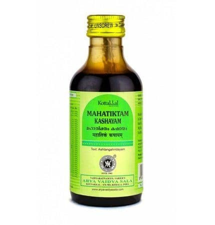 Махатиктам Кашаям Коттаккал (Mahatiktam Kashayam Kottakkal) 200 мл