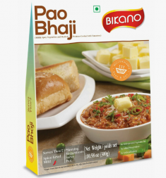 Пряные овощи с картофельным пюре и томатами Пао Бхаджи Бикано (Pao Bhaji Bikano) 300 г (2 порции)