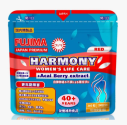 Комплекс Гармония для красоты и здоровья женщин после 40 лет (Harmony Red Fujima) 360 капсул на 90 дней