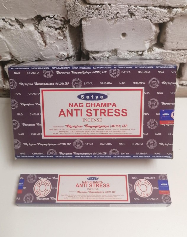 Благовония Анти Стресс Сатья (Satya Anti Stress) 15 г